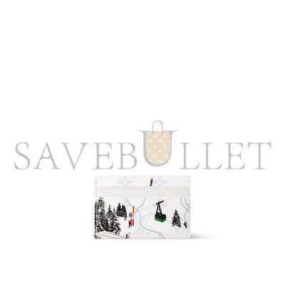 LOUIS VUITTON DOUBLE CARD HOLDER M14864 (11*7*1.5cm) 